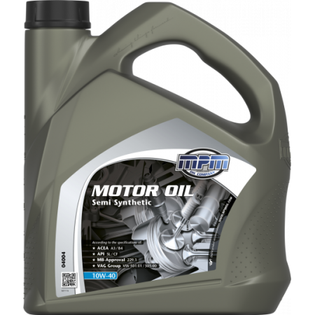 MPM MOTOR OIL 10W-40 SEMI SYNTHETIC 4L